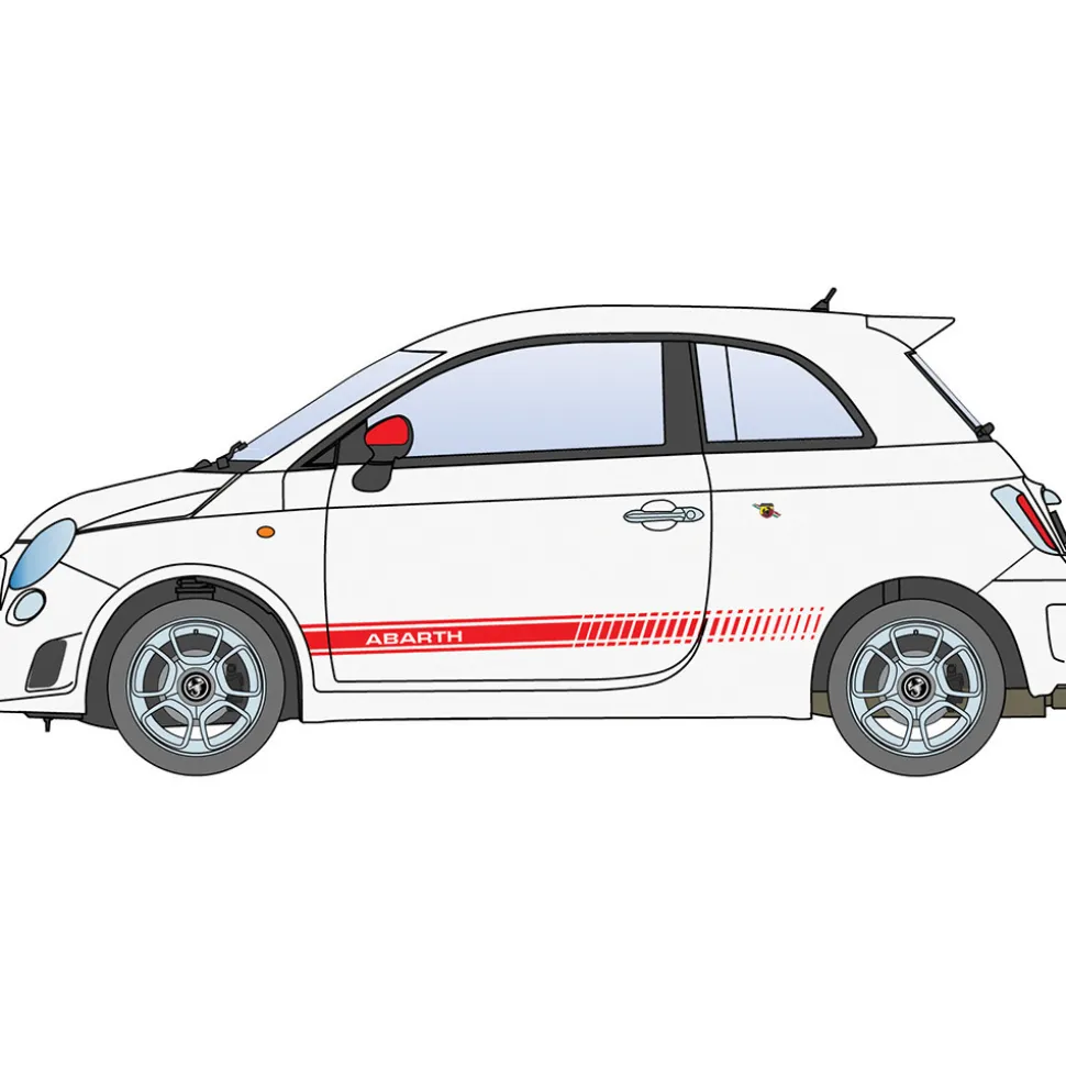 2008 500 Abarth 1/24 Kit 1:24 scale Plastic by Italeri