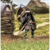 "Abrecan" Saxon Attacking with Axe 1/30 Figure William Britain (62145) 1:30 scale Metal by William Britain