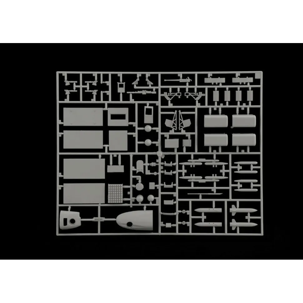 AC-130H “Spectre” 1/72 Kit 1:72 Scale Plastic Model Kit by Italeri