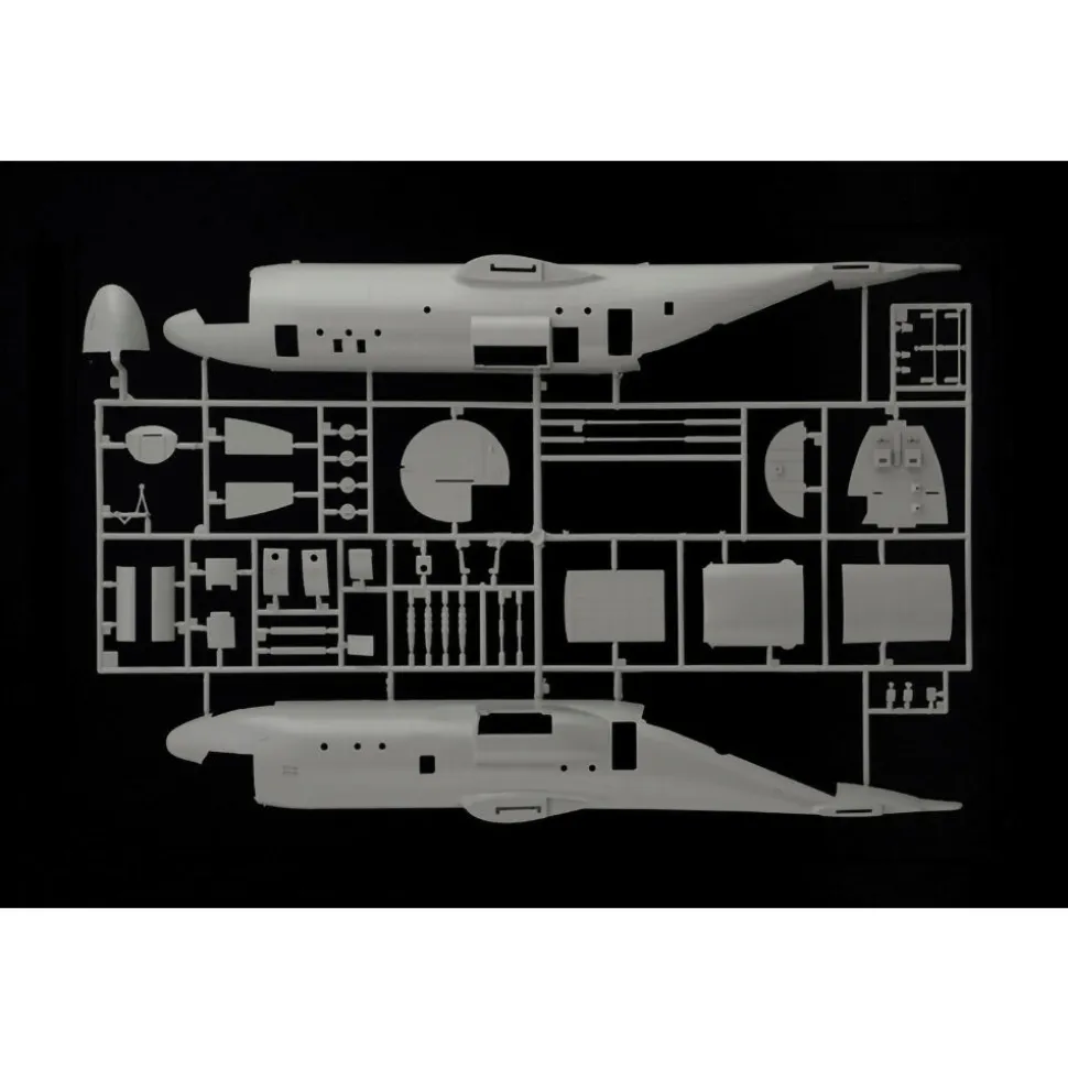 AC-130H “Spectre” 1/72 Kit 1:72 Scale Plastic Model Kit by Italeri