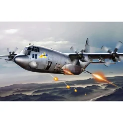 AC-130H “Spectre” 1/72 Kit 1:72 Scale Plastic Model Kit by Italeri
