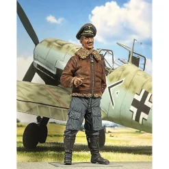 Adolf Galland 1/30 Figure WILLIAM BRITAIN (10204) 1:30 scale Metal by William Britain