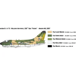 A-7E Corsair Ii 1/72 Kit 1:72 Scale Plastic Model Kit by Italeri