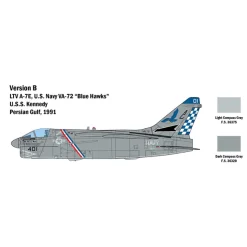 A-7E Corsair Ii 1/48 Kit 1:48 Scale Plastic Model Kit by Italeri