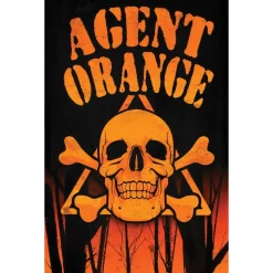 Agent Orange Metal Sign HA104 Heavy Duty Steel by Vintage Sign Co.