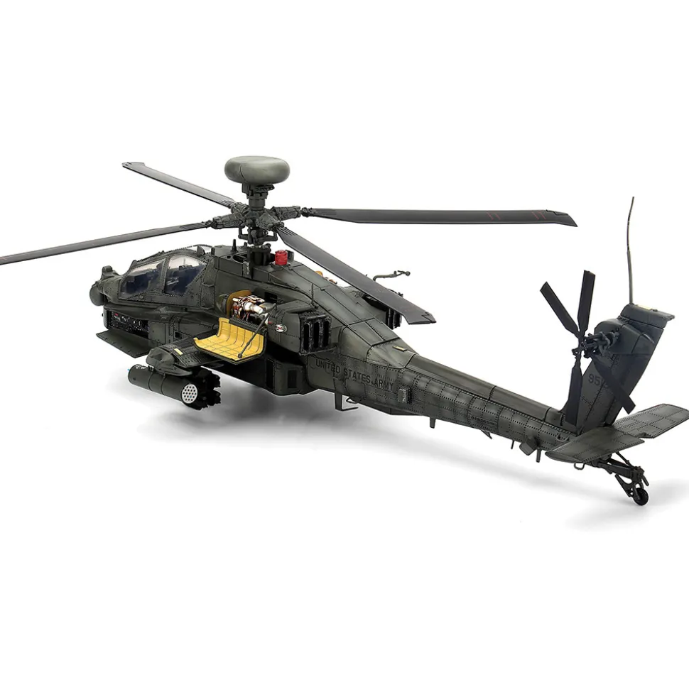 AH-64D Apache Longbow - Charlie Company - U.S. Army Operation Iraqi Freedom 1:48 Scale Diecast Helicopter by Bless Wing