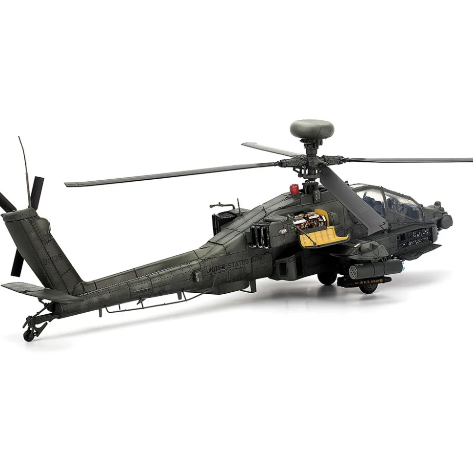 AH-64D Apache Longbow - Charlie Company - U.S. Army Operation Iraqi Freedom 1:48 Scale Diecast Helicopter by Bless Wing