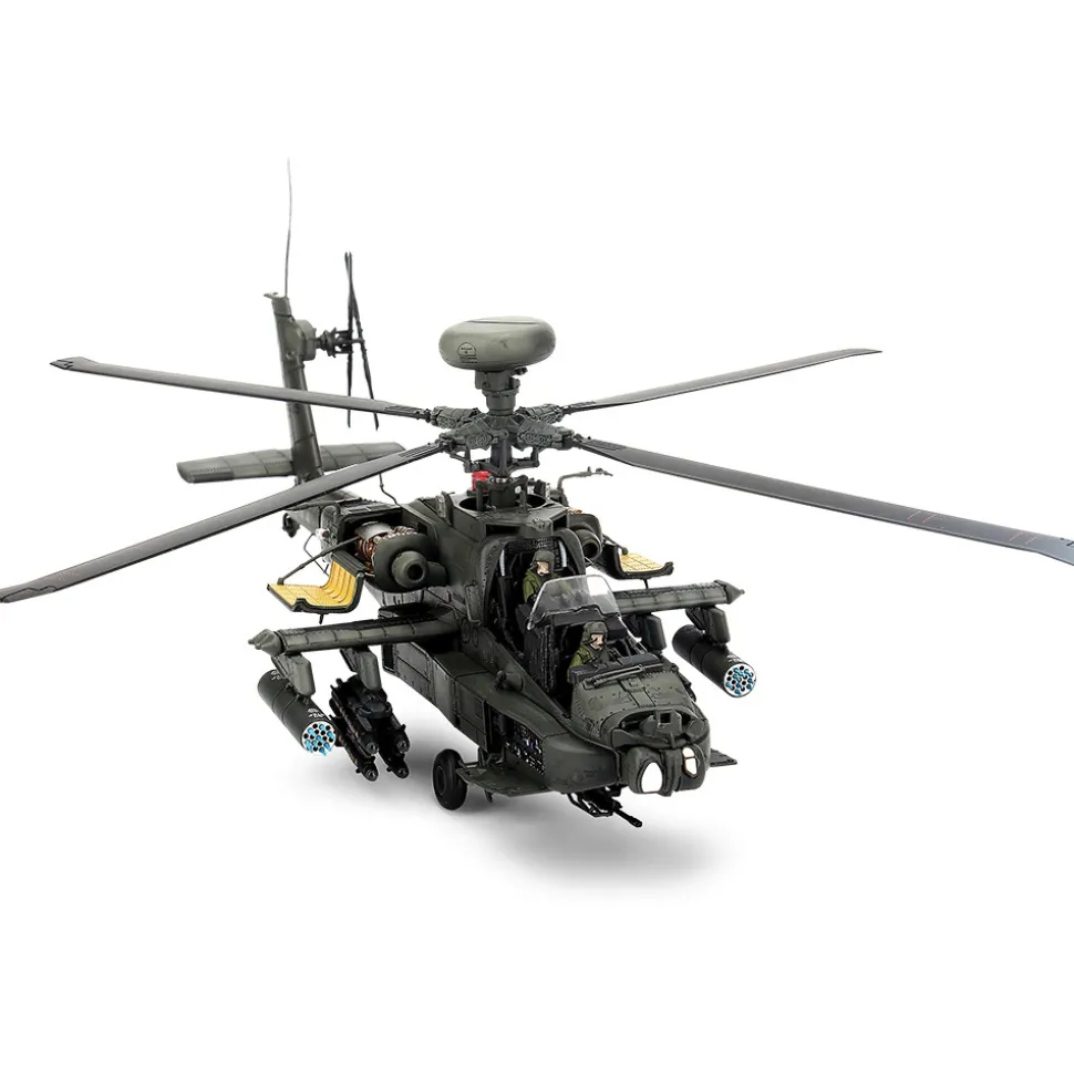 AH-64D Apache Longbow - Charlie Company - U.S. Army Operation Iraqi Freedom 1:48 Scale Diecast Helicopter by Bless Wing