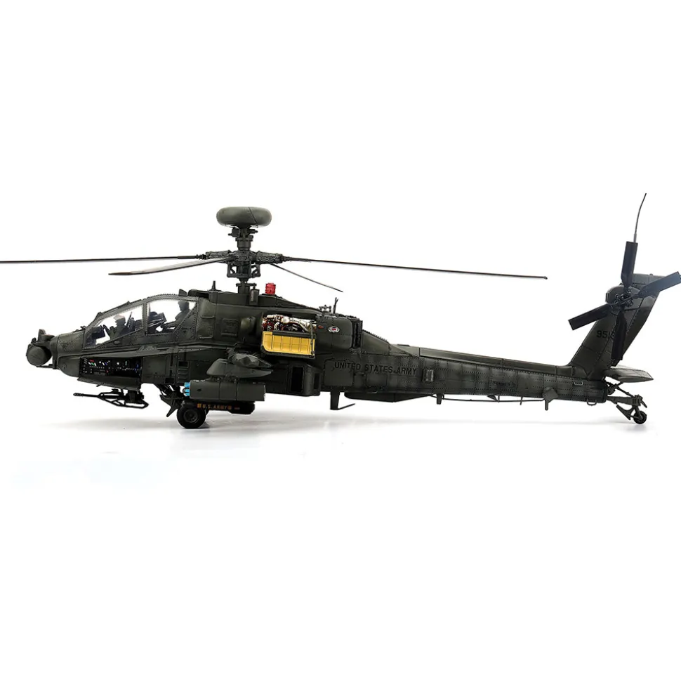 AH-64D Apache Longbow - Charlie Company - U.S. Army Operation Iraqi Freedom 1:48 Scale Diecast Helicopter by Bless Wing