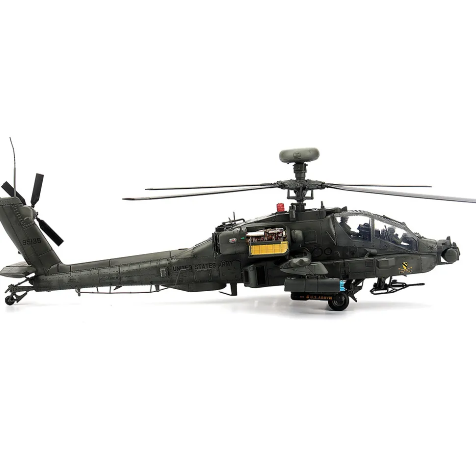 AH-64D Apache Longbow - Charlie Company - U.S. Army Operation Iraqi Freedom 1:48 Scale Diecast Helicopter by Bless Wing