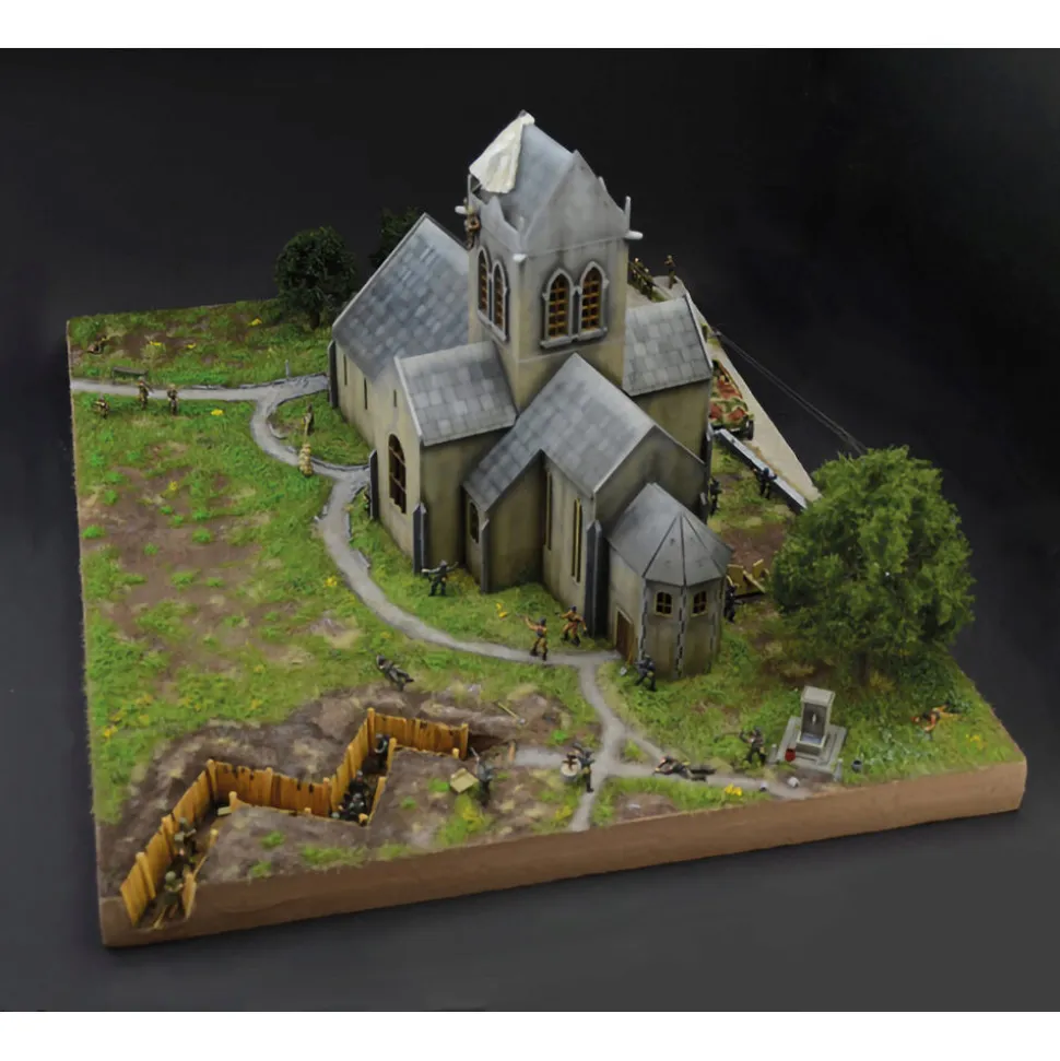 Air Assault On Sainte-Mère-Église 1/72 Figure Kit 1:72 Scale Plastic Model Kit by Italeri
