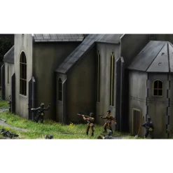 Air Assault On Sainte-Mère-Église 1/72 Figure Kit 1:72 Scale Plastic Model Kit by Italeri
