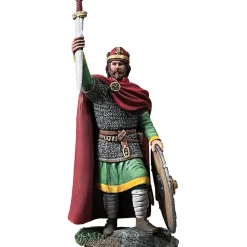 Alfred The Great, Anglo- Saxon King, 886 1/30 Figure William Britain (10201) 1:30 scale Metal by William Britain