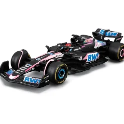 2024 Alpine F1 Team A524 w/helmet - Ocon #31 1:43 Scale Diecast Model Car by Bburago