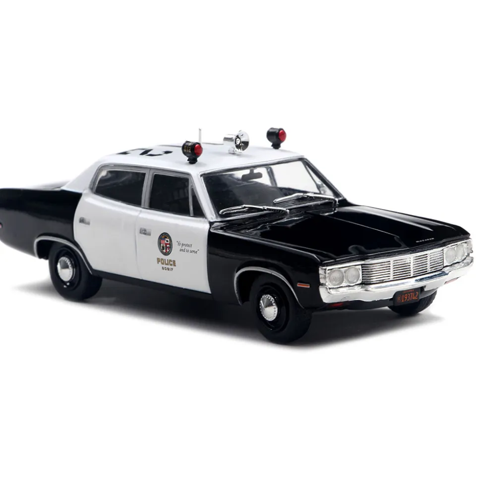 1972 AMC Matador Police Car: LAPD Adam-12 1:43 Scale Diecast Model Car by Iconic Replicas