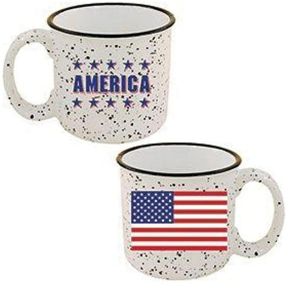 America Camper Mug by Eagle Emblems