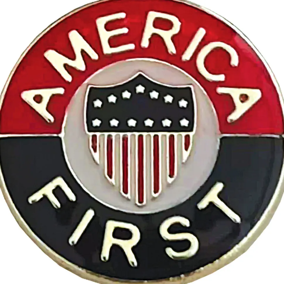 America First Shield Lapel Pin Ruffin (253940) by Ruffin Flag Company