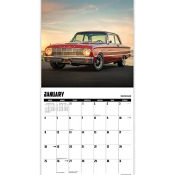 American Muscle Cars 2026 Wall Calendar Stapled Wall Calendar by Willow Creek Press, Inc.