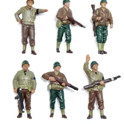 American Soldeirs 1/64 Figure Set 1:64 scale Metal by American Diorama