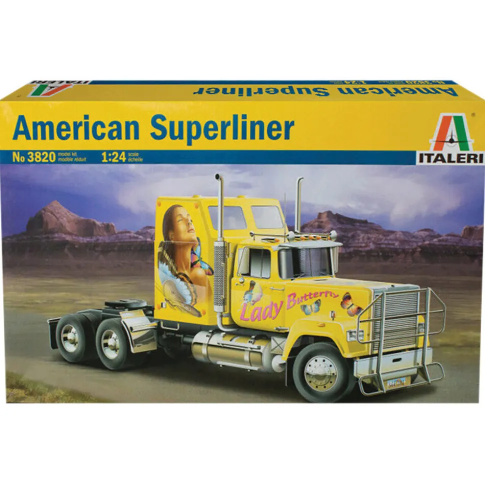 American Superliner 1/24 Kit 1:24 Scale Plastic Model Kit by Italeri