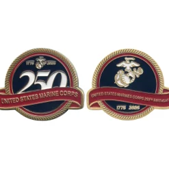 America's Marines 250th Challenge Coin Eagle Crest (2300) by Eagle Crest