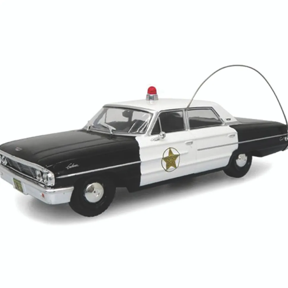 Andy Griffith Mayberry Police Ford Galaxie Police Car 1:43 Scale Diecast Model Car by Iconic Replicas