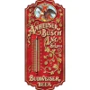 Anheuser Bush Metal Wall Thermometer Wall Thermometer by Desperate Enterprises