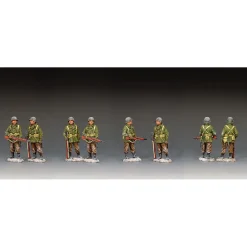 A Pair of GIs 1/30 Figure K&C (BBA115) 1:30 scale Metal by King and Country