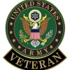 ARMY LOGO VETERAN PIN ARMY LOGO VETERAN PIN (P12565) by Eagle Emblems