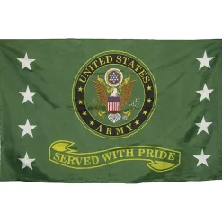 Army Served with Pride Flag R7289 Polyester by Ramson's Imports, Inc