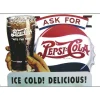 Ask For Pepsi Metal Sign Signs 4 Fun (SIGP14) by Signs 4 Fun