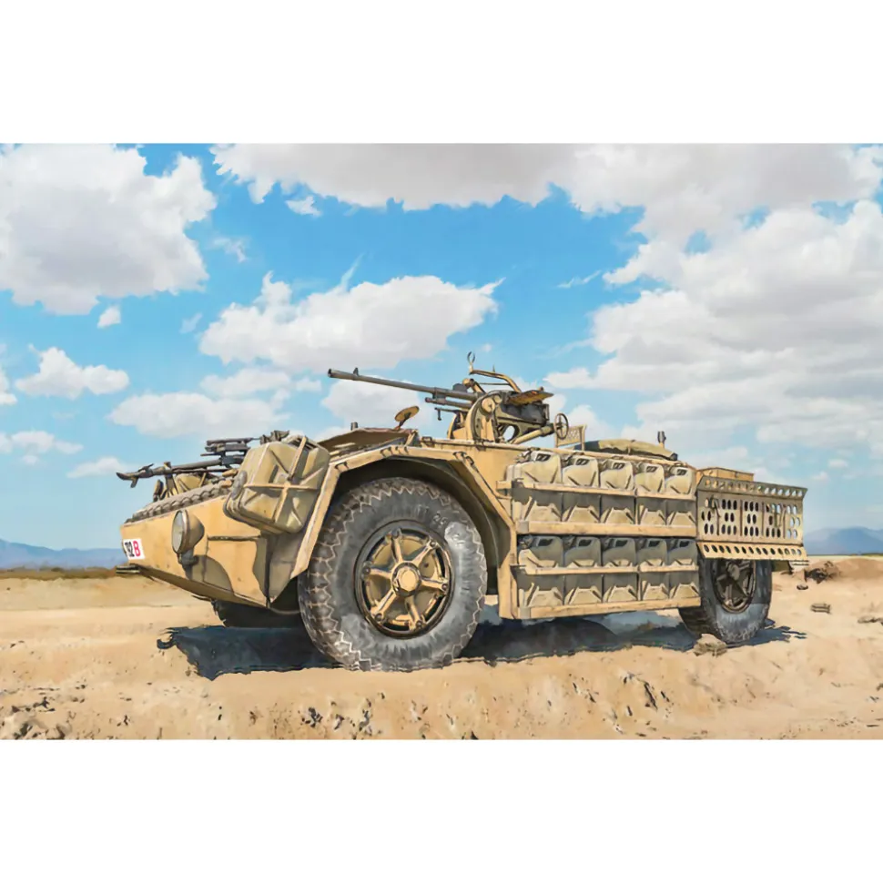 AS 42 Sahariana 1/72 Kit 1:72 scale Plastic by Italeri