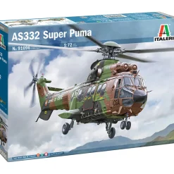 AS332 Super Puma 1/72 Kit Italeri (91096) 1:72 scale Plastic by Italeri