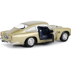 Aston Martin DB5 - Beige 1:24 Scale Diecast Model Car by Motormax