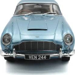 1964 Aston Martin DB5 Light - Metallic Blue 1:18 Scale Diecast Model Car by Solido