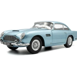 1964 Aston Martin DB5 Light - Metallic Blue 1:18 Scale Diecast Model Car by Solido