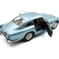 1964 Aston Martin DB5 Light - Metallic Blue 1:18 Scale Diecast Model Car by Solido