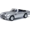 Aston Martin DB6 Mark 2 Volante - Silver Birch 1:87 Scale Diecast Model Car by Oxford Diecast