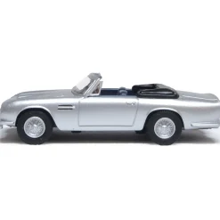 Aston Martin DB6 Mark 2 Volante - Silver Birch 1:87 Scale Diecast Model Car by Oxford Diecast