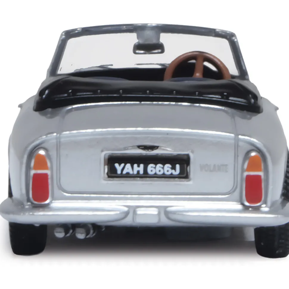Aston Martin DB6 Mark 2 Volante - Silver Birch 1:87 Scale Diecast Model Car by Oxford Diecast