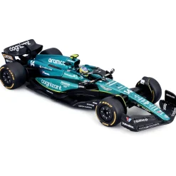 2023 Aston Martin F1 AMR23 - Alonso #14 1:43 Scale Diecast Replica Model by Bburago
