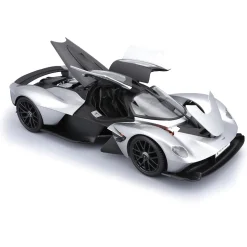 2022 Aston Martin Valkyrie - Silver 1:18 Scale Diecast Model Car by Maisto