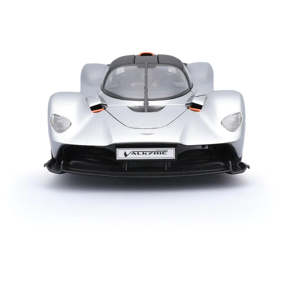 2022 Aston Martin Valkyrie - Silver 1:18 Scale Diecast Model Car by Maisto