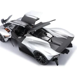 2022 Aston Martin Valkyrie - Silver 1:18 Scale Diecast Model Car by Maisto
