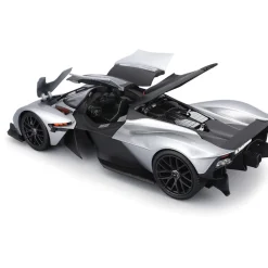 2022 Aston Martin Valkyrie - Silver 1:18 Scale Diecast Model Car by Maisto