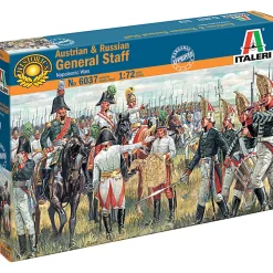 Austrian & Russian General Staff 1/72 Plastic Figures 1:72 scale Plastic by Italeri