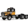 1965 Autocar A64 - Black & Orange 1:43 Scale Diecast Model Truck by IXO Models