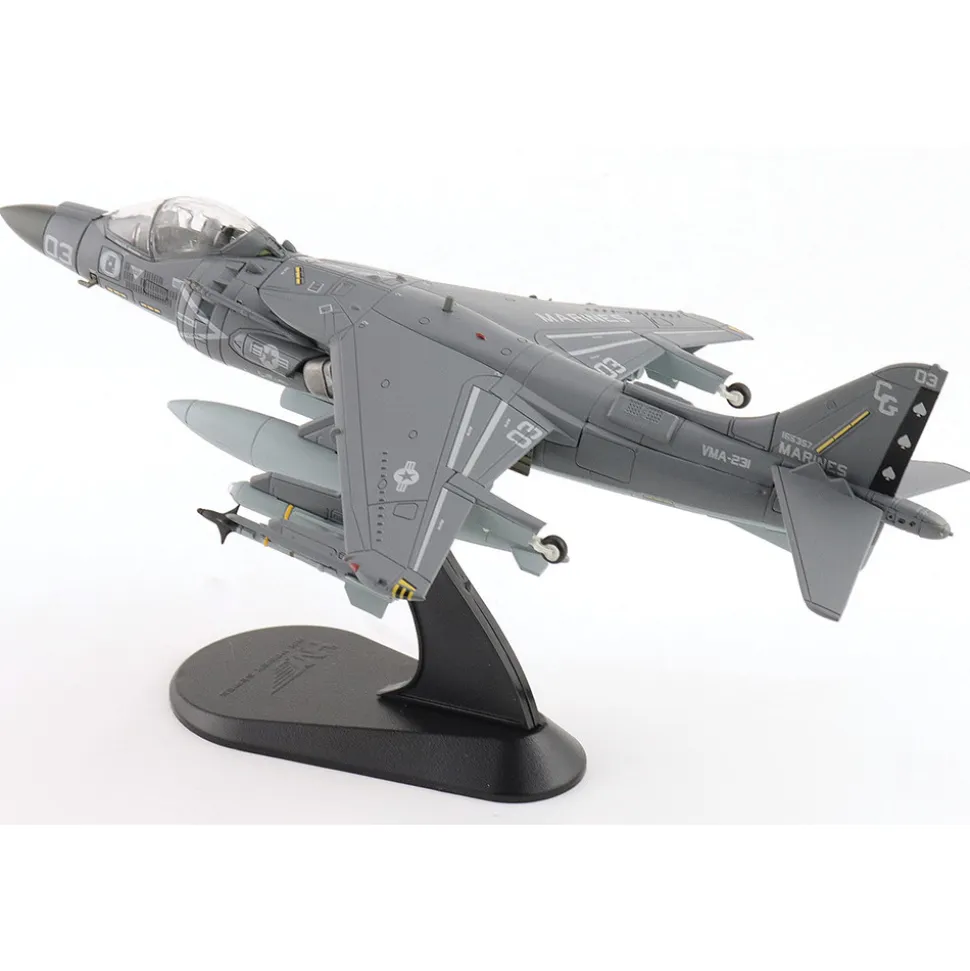 AV-8B Harrier II Plus 1/72 Die Cast Model "Operation Inherent Resolve", VMA-231, USCENTCOM, 2017 1:72 scale Metal by Hobby Master
