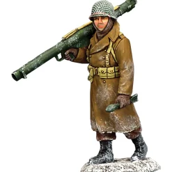 A Walking Bazooka Guy 1/30 Figure K&C (BBA117) 1:30 scale Metal by King and Country