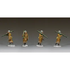 A Walking Bazooka Guy 1/30 Figure K&C (BBA117) 1:30 scale Metal by King and Country